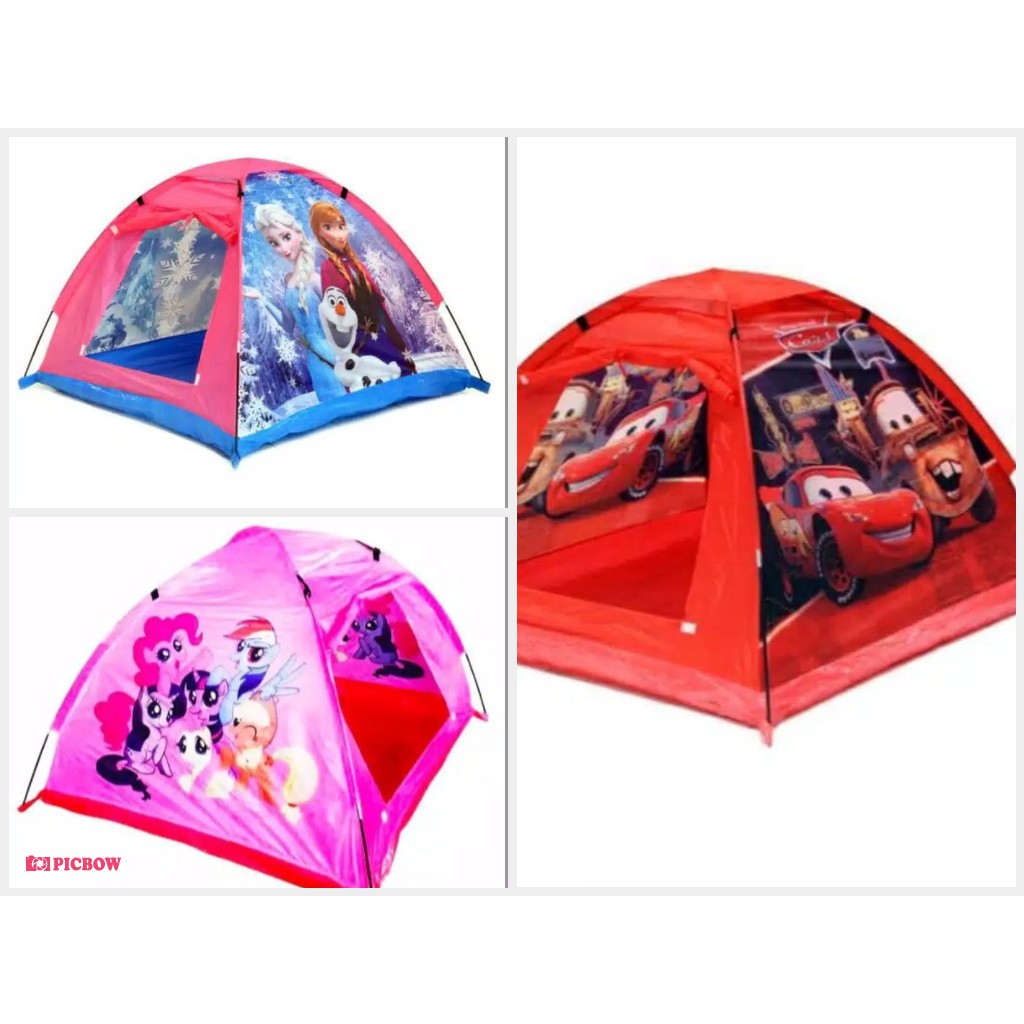 TENDA ANAK HELLOKITTY/ TENDA KARAKTER/ TENDA CARS/ TENDA FROZEN / TEnda Anak Karakter