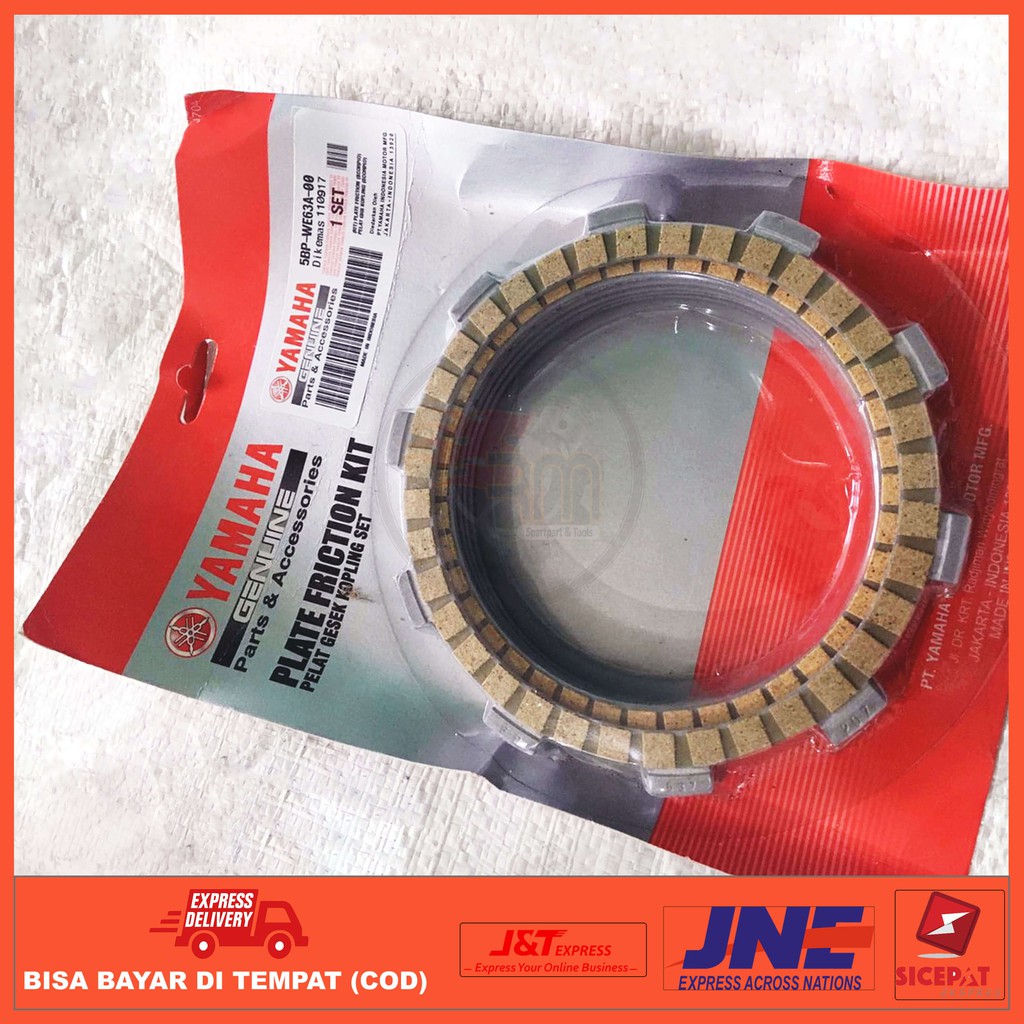 KAMPAS KOPLING KUPLING YAMAHA SCORPIO-SCORPIO Z-PNP BYSON-VIXION OLD KODE PRODUK: 5BP-WE63A-00 ORI