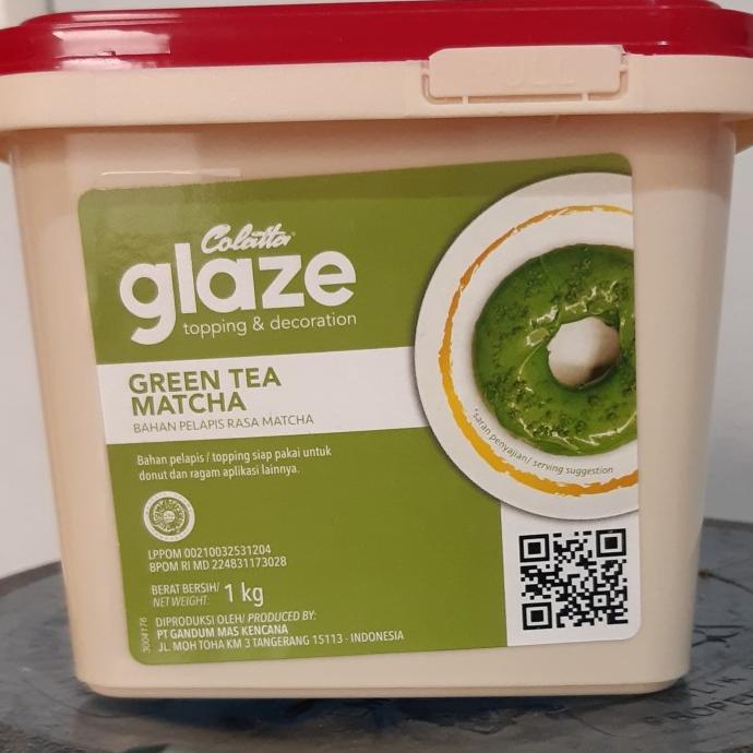 

GLAZE GREEN TEA COLLATA 1Kg