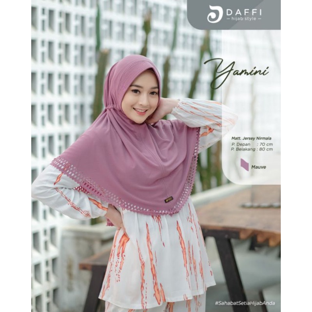Jilbab Instan Ori Daffi Yamini [Daffi Hijab] YAMINI Hijab Instan | KHIMAR INSTAN PREMIUM DAFFI HIJAB