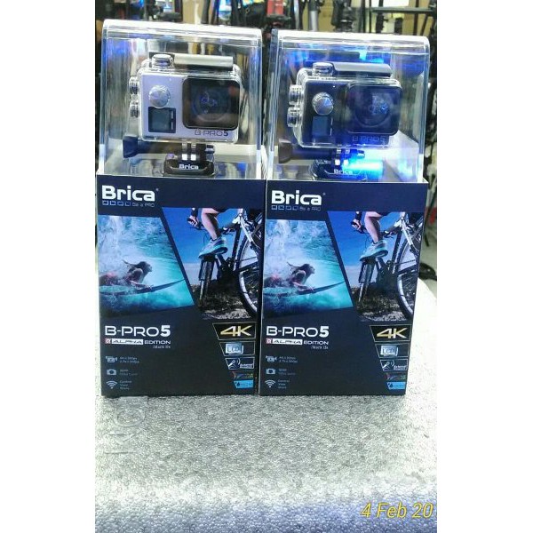 Termurah               BRICA B-PRO 5 Alpha Edition Mark IIs 4K WIFI Action Camera - Hitam