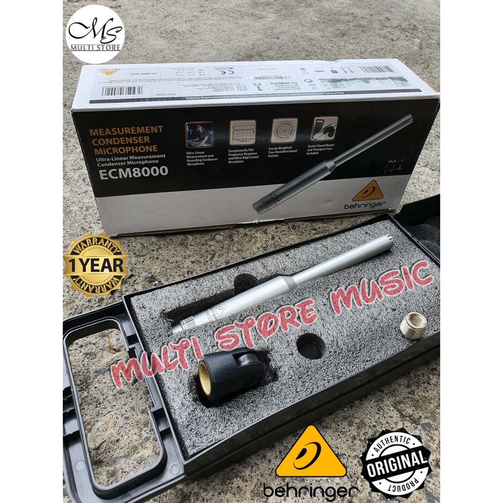Behringer ECM8000 - ECM 8000 - Mic RTA Condenser Microphone - ORIGINAL