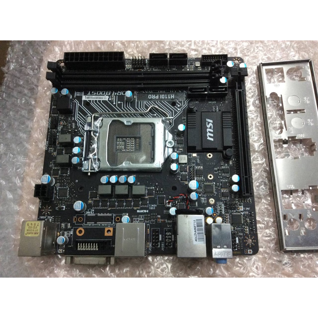 MOTHERBOARD MSI H110I PRO Mini ITX LGA 1151 DDR4 MSI H110 M.2 SLOT READY