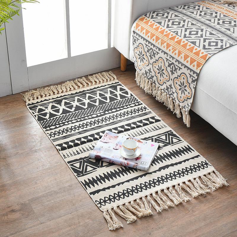 Carpet Floormat Tassel 60 X 150 CM - Karpet Rumbai Lantai BohemianCarpet Floormat Tassel 60 X 150 CM - Karpet Rumbai Lantai Bohemian