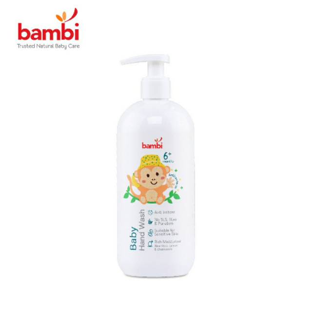 ♥BabyYank♥ BAMBI BABY ANTIBACTERIAL HAND WASH 500ML