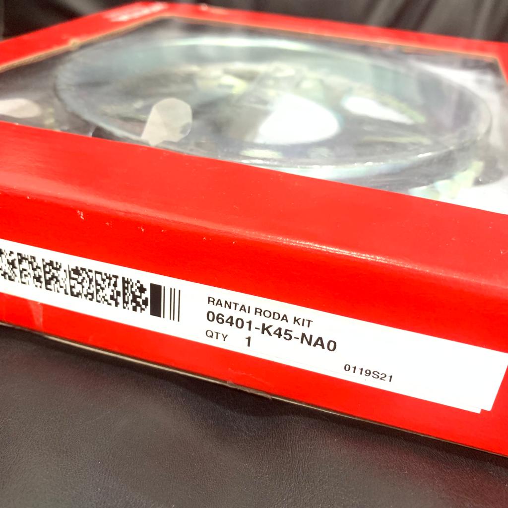 GEARSET GEAR SET NEW CBR150R LUBANG 6 2019 06401-K45-NA0 ASLI HONDA