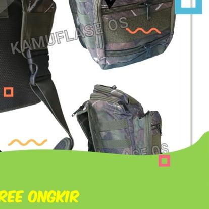 ◌ Tas Selempang Pria Original Import Tas Slempang Ransel Berburu Camo Perbakin Hunting Ori Murah ❂