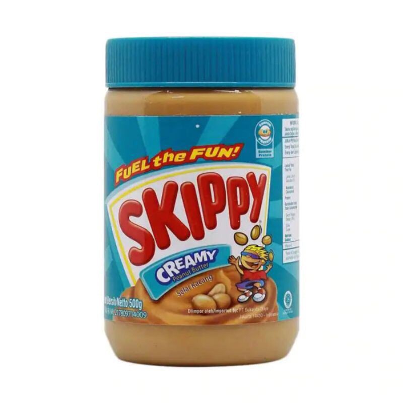 

Skippy Creamy Peanut Butter 500 gram Selai Kacang