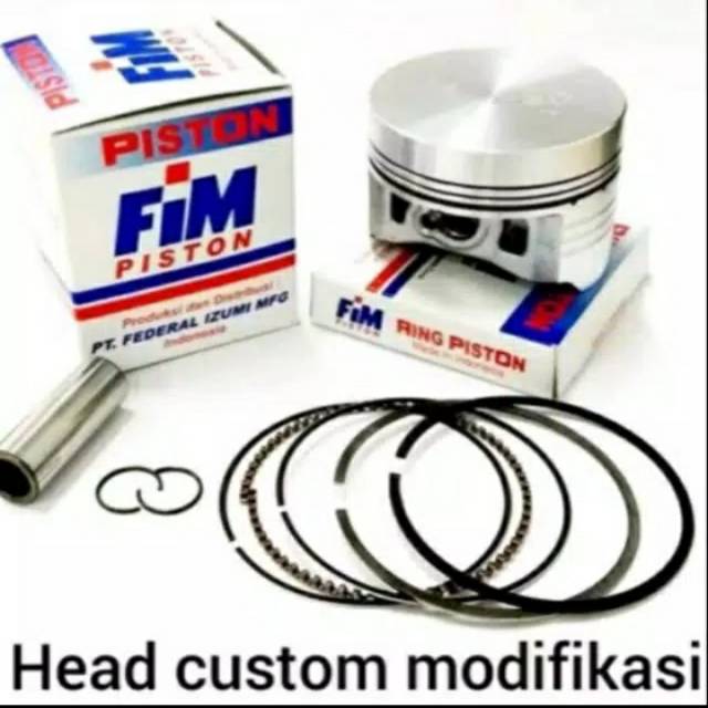 Piston fim ukuran 66 66.5 67 67.5 & 68 pen 14 klx crf mx & vixion