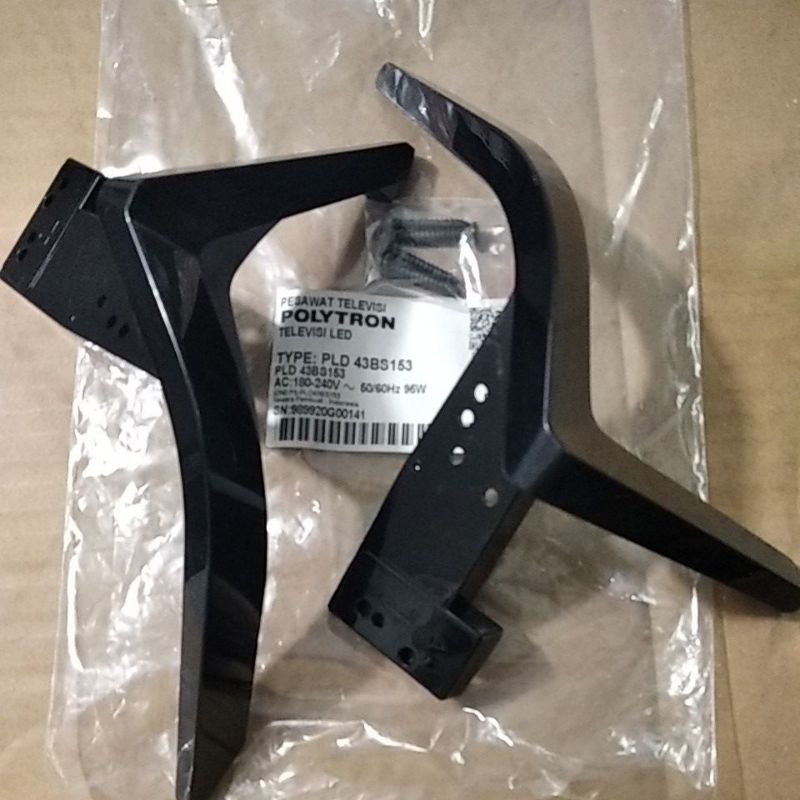 DUDUKAN KAKI TV POLYTRON 43 INC MODEL PLD43BS153 PLD 43BS153