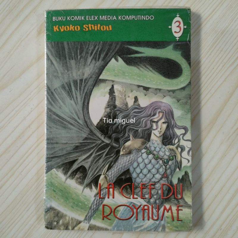 komik la clef du royaume vol 1,3,4, 5,6