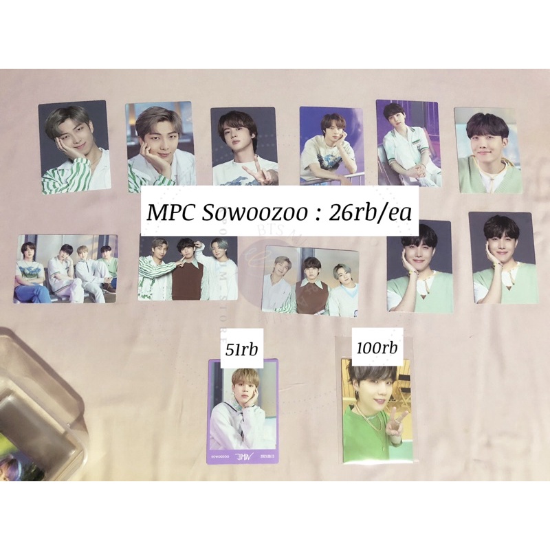 (Ready) Mini Photocard Sowoozoo