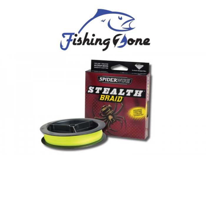 SpiderWire STEALTH Braid 300Yd - Senar PE Pancing Fishing Casting Jigging Popping SW