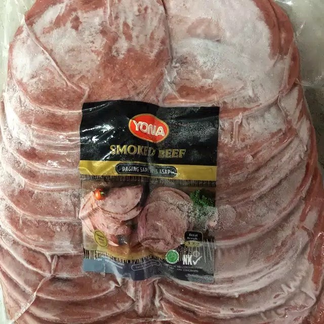 

Daging Asap - Yona Smoked Beef 1Kg Daging Sapi Asap