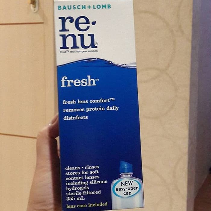 

RENU repacking 50ml PENCUCI SOFTLENSE RE NU SLIME ACTIVATOR CUP