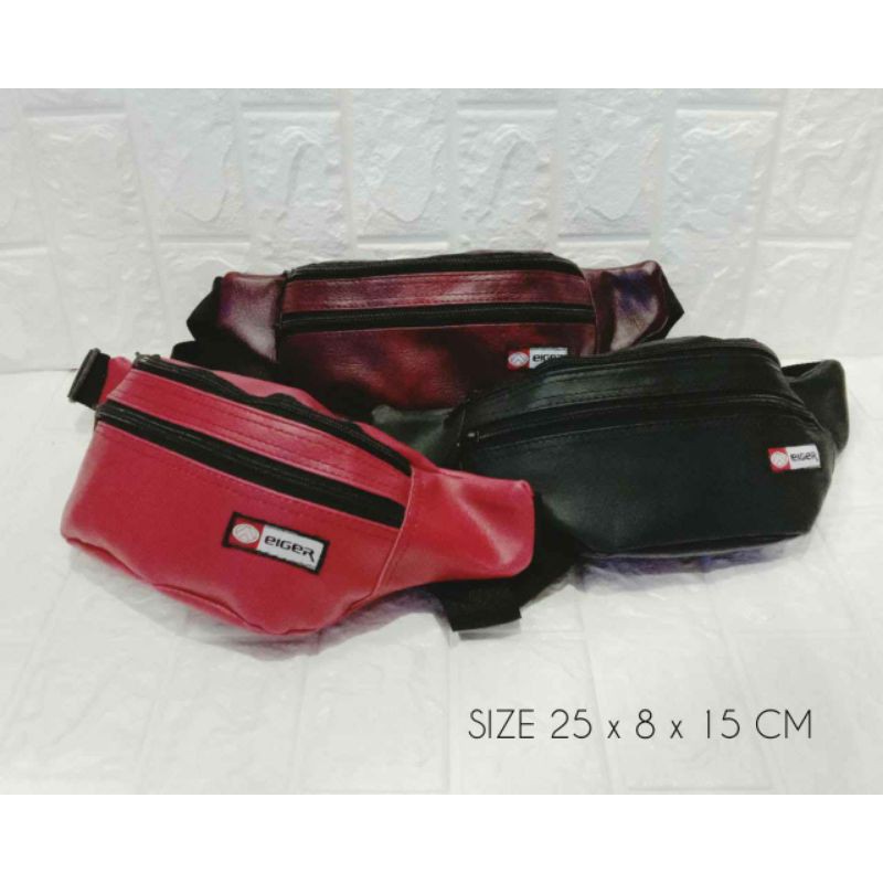 TAS PRIA / TAS PINGGANG PRIA / WAISTBAG WATERPRPOOF PRIA SUPER 2RES EG0093