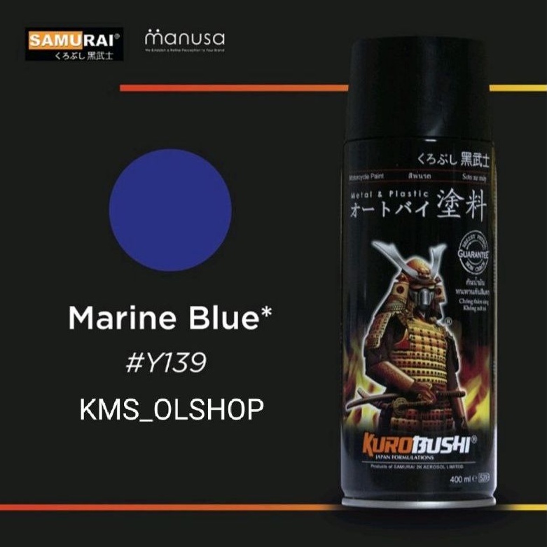 Pylox Samurai #Y139* Marine Blue/Samurai Paint #Y139* Marine Blue