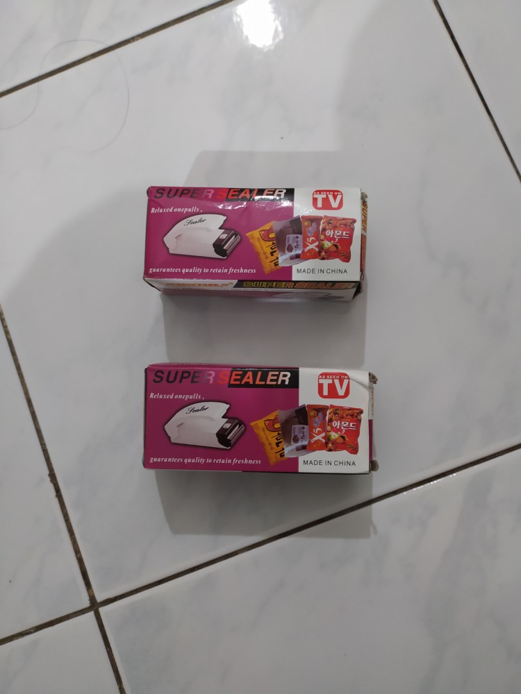 Stok Terbatas!! Alat Press Plastik Mini Hand Sealer Perekat Plastik Serba Guna Praktis