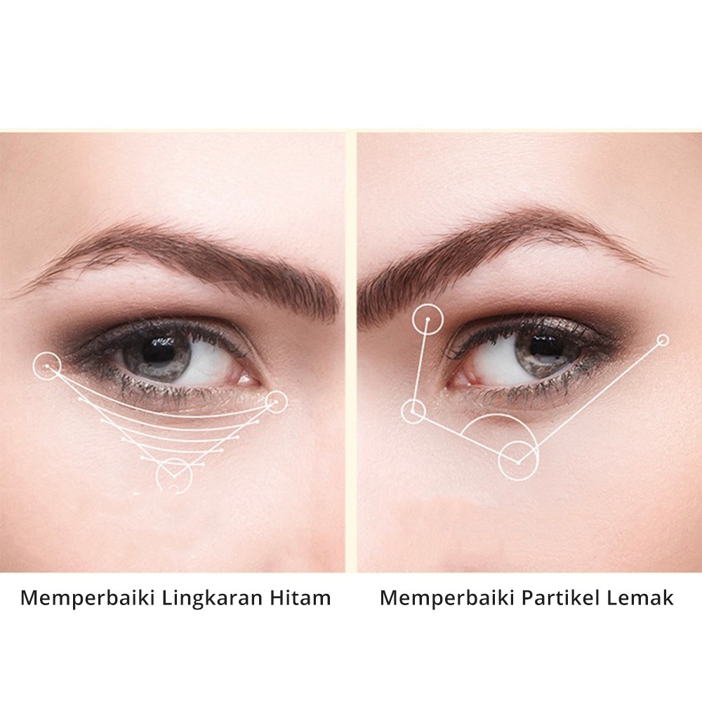 Eye Cream Getaran Listrik Pijat untuk dibawah Mata menghilangkan Mata Panda Lingkaran Gelap Di Bawah Mata