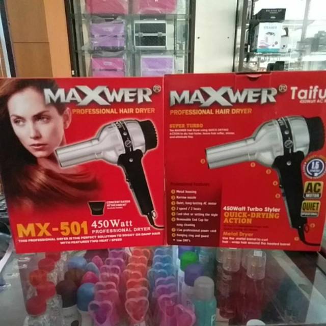 Hairdryer maXwer 501