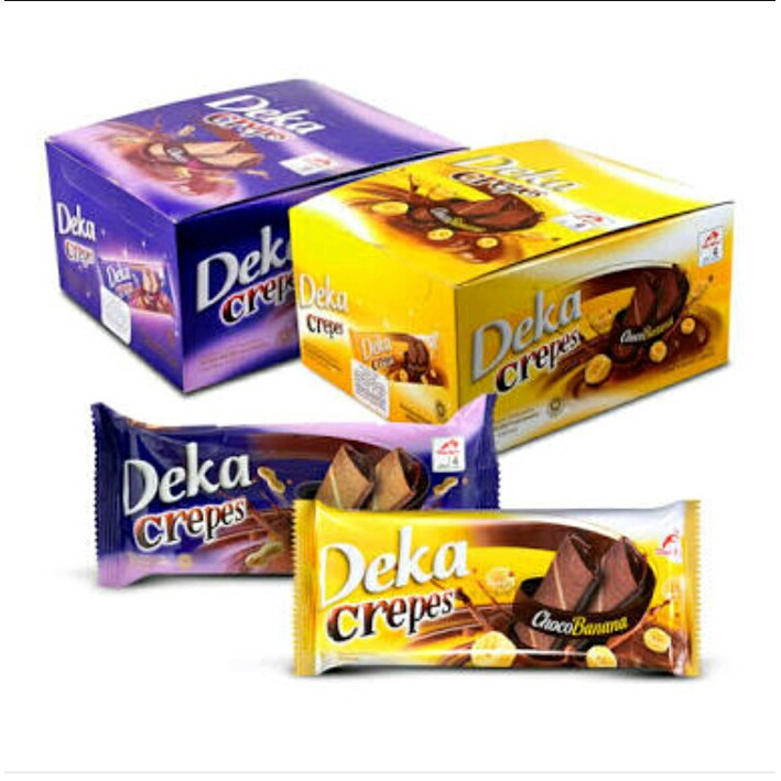 

DEKA CREPES CHOCO NUT, CHOCO BANANA 100G (1PCS)