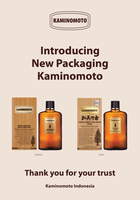 KAMINOMOTO BUNDLING PACKAGE 2 HAIR TONIC GOLD 150