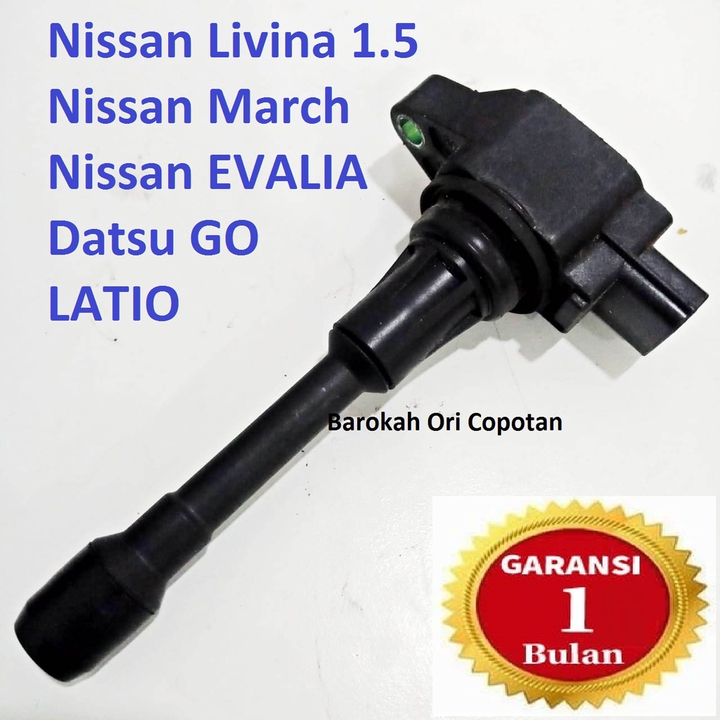 Coil KOIL Nissan Livina Grand Evalia Latio  1.5 HR15 22448-JA0 Copotan asli Ignition ORI original