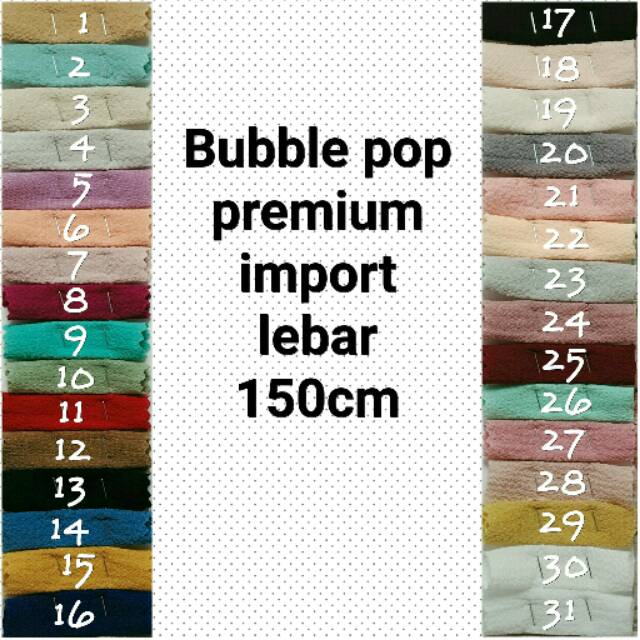 Kain Bubble pop premium import