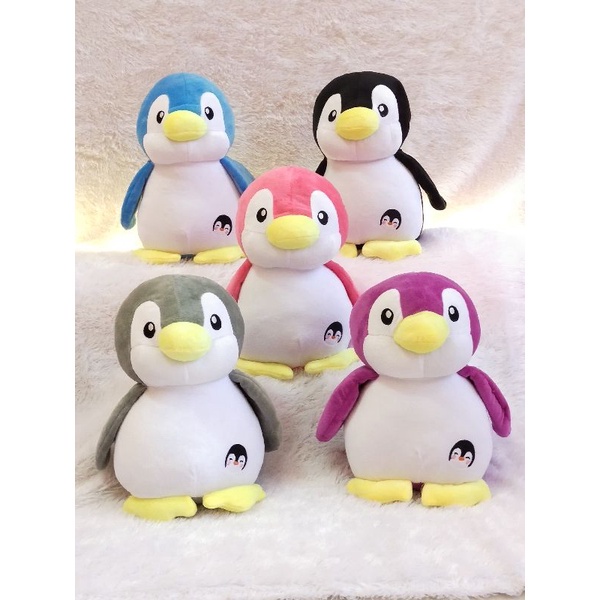 Boneka Pinguin Lucu Imut Murah Bisa Menyala Ada LED nya Ukuran 30cm Bahan Halus Dan Lembut