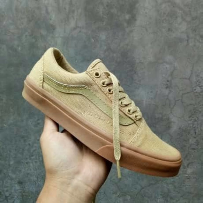 vans old skool ivy green light gum
