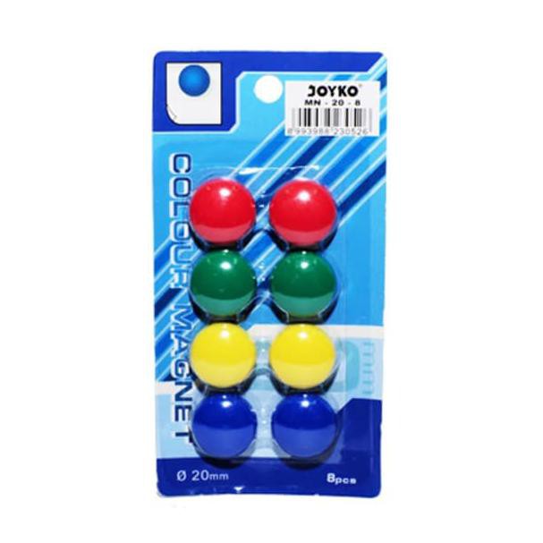 

Magnet Warna Warni Joyko - Whiteboard ( Isi 8 ) MURAH