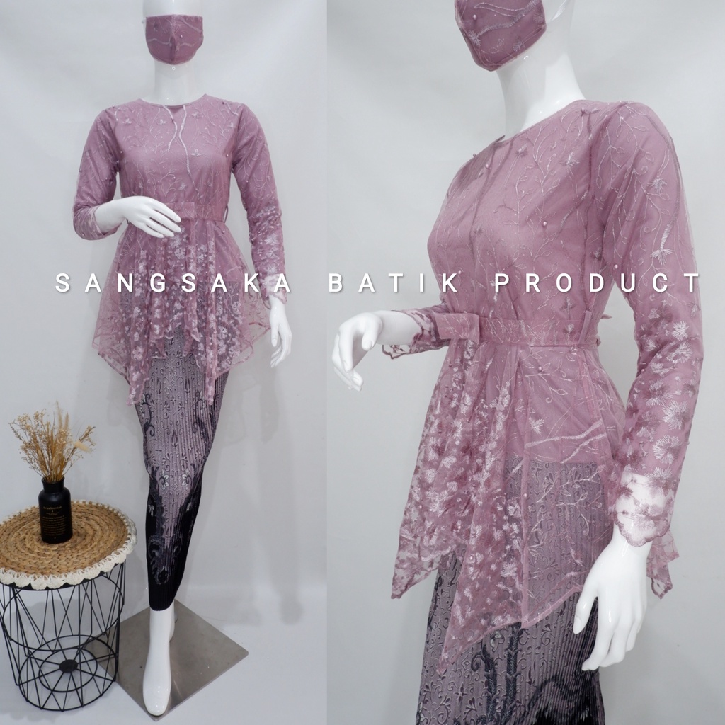 Kebaya Tunik / Tunik Brokat / Kebaya Modern / Kebaya tile / Kebaya Favorite / Batik Couple