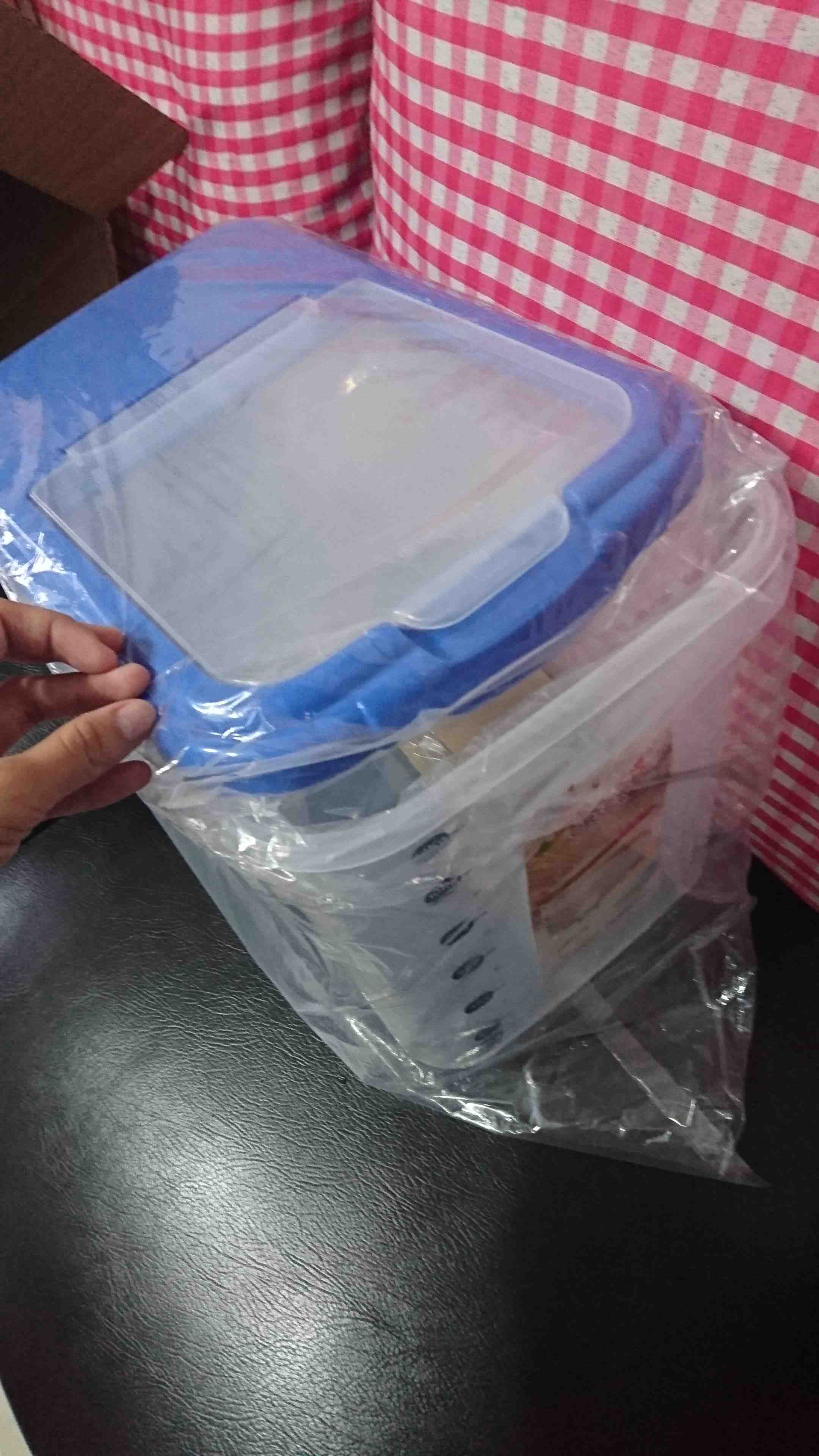 Box Beras Lion Star Oriza 6.5 Kg/tempat Beras (model Tutup Flip) Lion Star 6.5 Kg