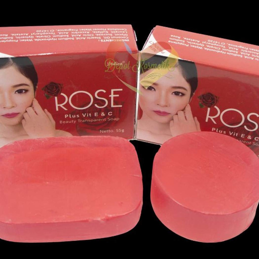 SABUN ROSE PLUS VIT E &amp; C ORIGINAL