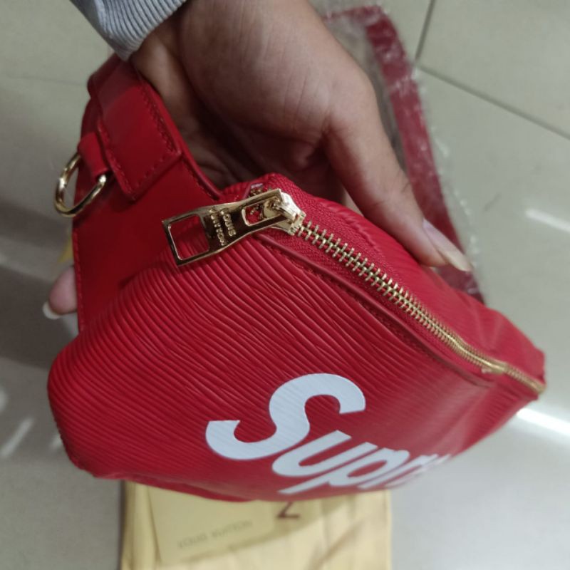 Waistbag Supreme Red Bumbag Super Premium Quality