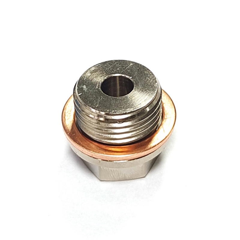 Adapter Pengukur Suhu M18x1.5 Ke 1 / 8 &quot;NPT Male