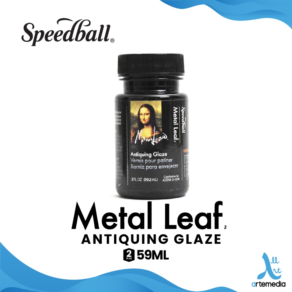 

Speedball Mona Lisa Antiquing Glaze Metal Leaf