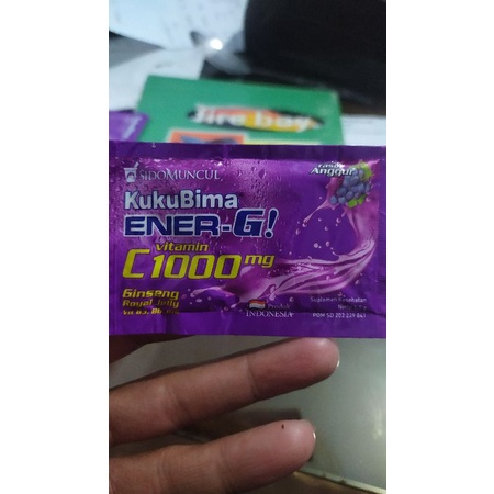 

Kuku Bima Ener-G Rasa Anggur 1 Sachet