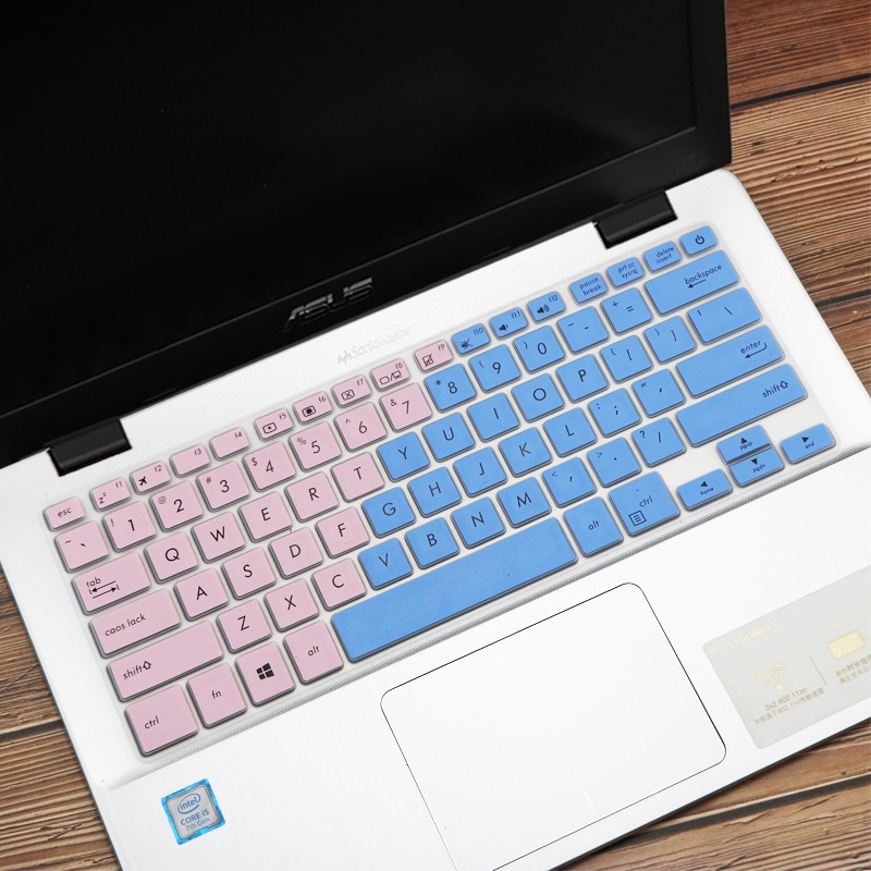 For 14inch ASUS S4200UQ S4000UA Soft Ultra-thin Silicone Laptop Keyboard Cover Protector