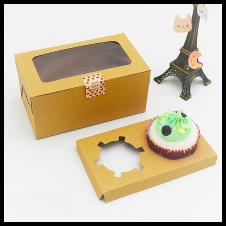 

Grosir box kue coklat kotak bungkus makanan dus kertas roti cake cookies QR0102