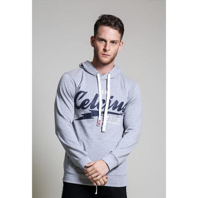 Celcius - Hoodie Celcius 6297 - Abu-Abu Muda, S