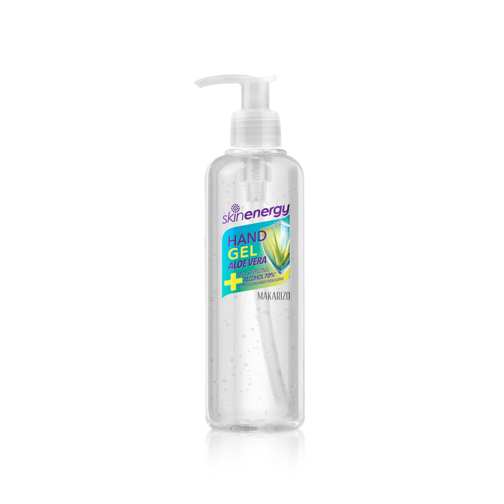 Makarizo Skin Energy Hand Gel Aloe Vera 235 mL - Hand Sanitizer Alkohol 70% v/v