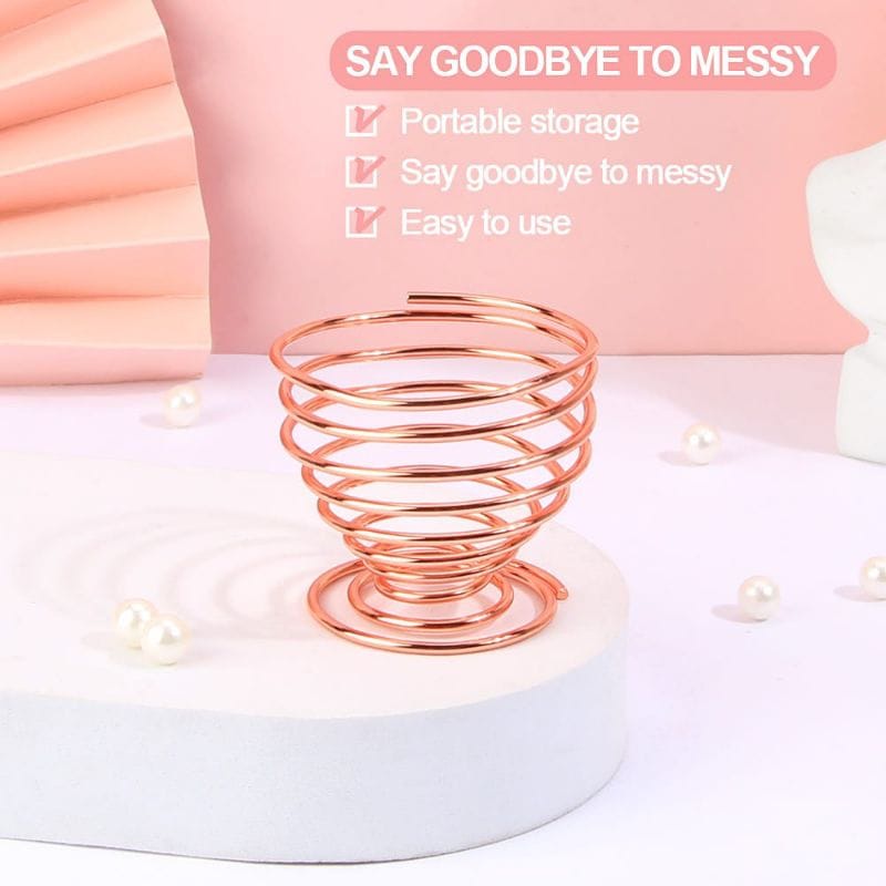 Pretty Rak Spons Bedak Cushion Puff / Stand Beauty Makeup Blender Sponge / Makeup Egg Puff Stand Holder Metal