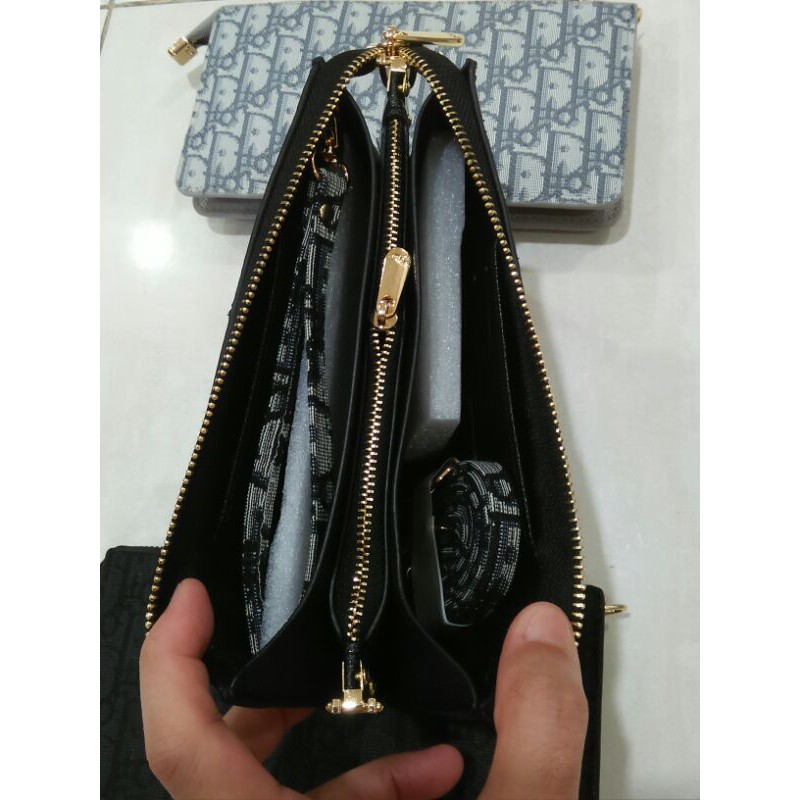 Dompet resleting panjang import