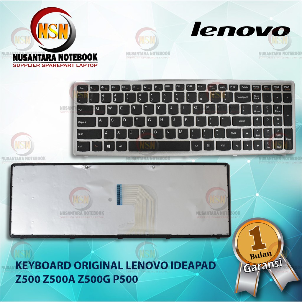 Keyboard Original Laptop Lenovo IdeaPad Z500 Z500A Z500G P500