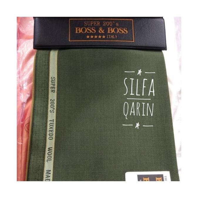 Kain Celana/Jas Boss & Boss Wool 200's Made In Italy