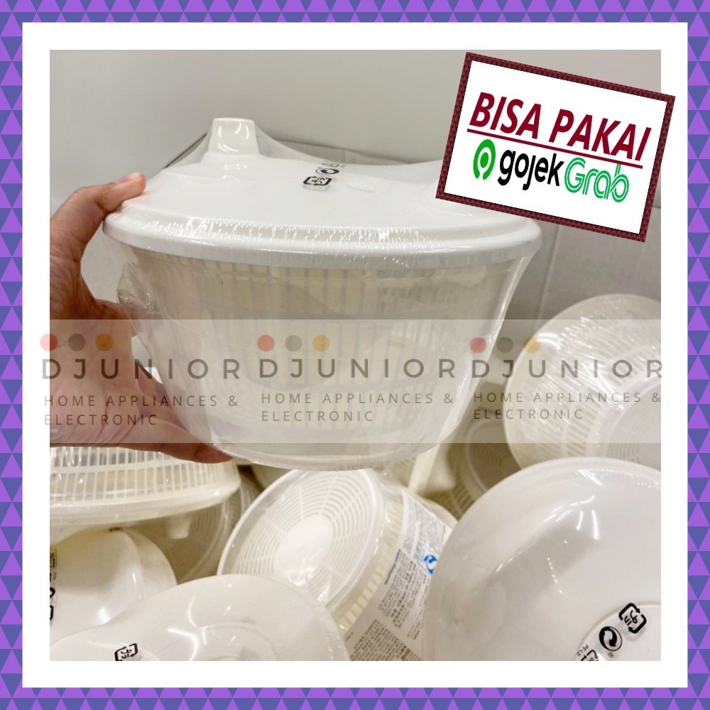 TOKIG UPPFYLLD PENGERING PENIRIS SARINGAN SPINNER SAYURAN BUAH / BASKOM PLASTIK - LIVIN