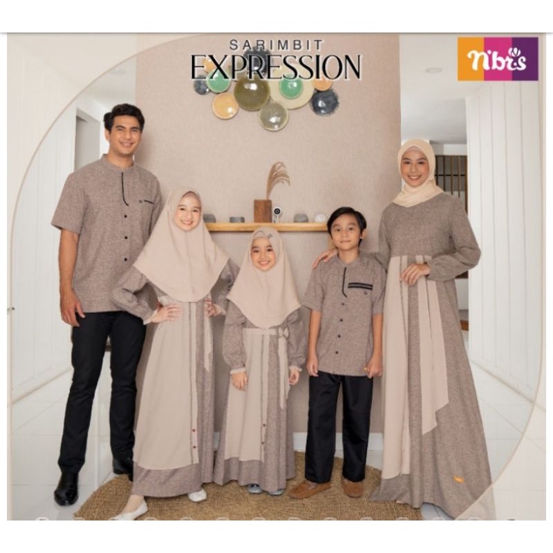 COUPLE/SARIMBIT NIBRAS 2020 EXPRESSION WALNUT