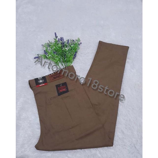 CELANA CHINO PRIA SLIM FIT PANJANG BUAT KERJA || CELANA KANTOR FORMAL ||