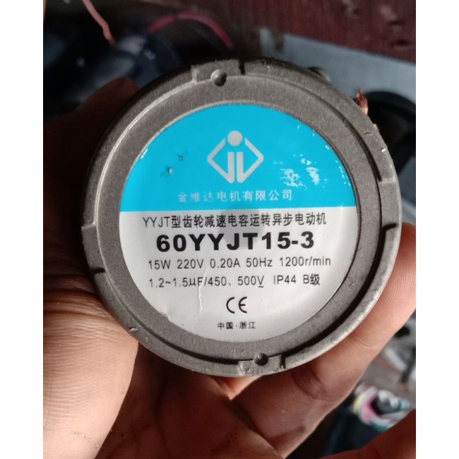 Ac Motor Gearbox 220V 15W Ratio 1 : 30 JWD